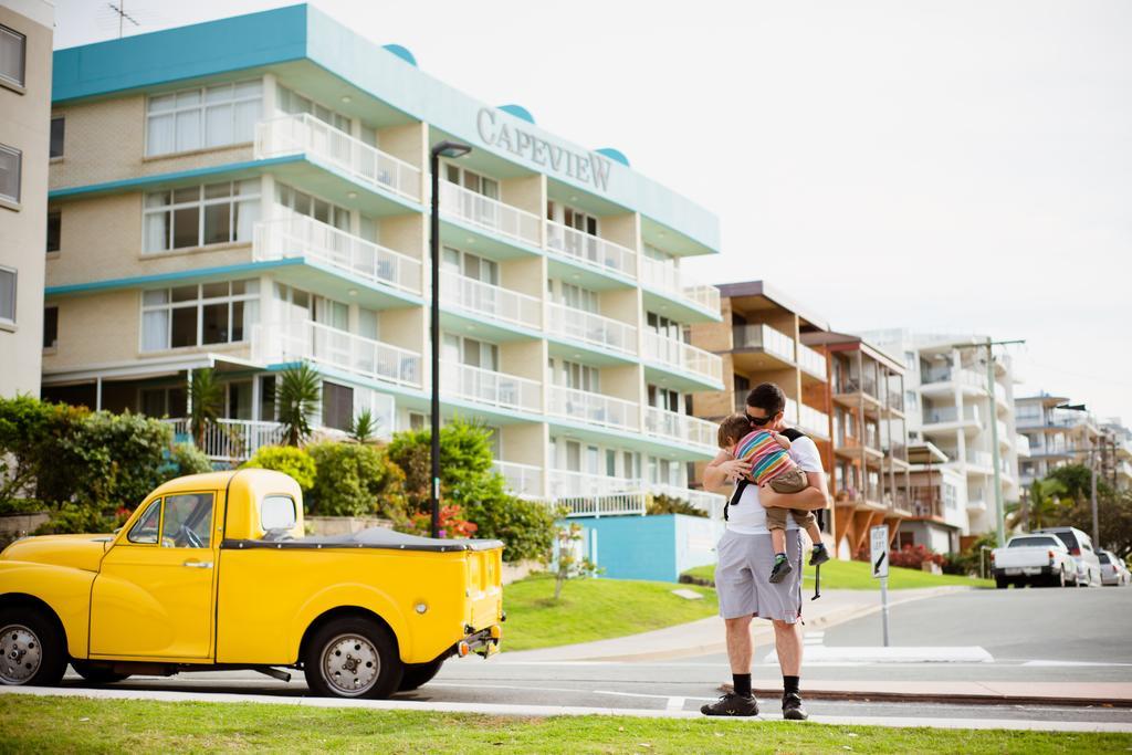 Capeview Apartments - Right On Kings Beach Caloundra Dış mekan fotoğraf